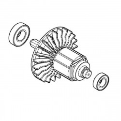 Якір гайковерта Makita TW007G оригінал 519691-1