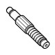 Вал HR1840 HR1841F Makita (Макита) оригинал 326892-2