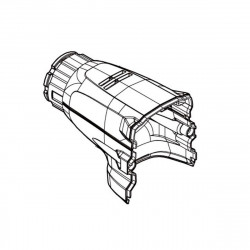 Захисний кожух редуктора HR3001C Makita оригінал 459165-9