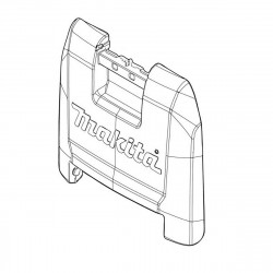 Откидная крышка VC008G Makita оригинал 413E51-8