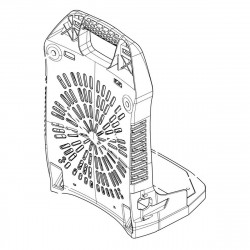 Рама рама EB5300 Makita (Макита) оригинал 457097-4