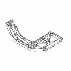 Крышка захвата Е Makita оригинал 413B86-1