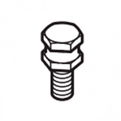 Болт M10X20 LW1400 Makita (Макита) оригинал 266996-7