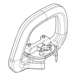 Важіль вимикання F DUH501 DUH601 DUH751 Makita (Макита) оригинал 458402-8