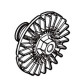 Крыльчатка 45 Makita оригинал 313360-4