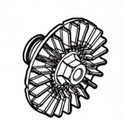 Крильчатка 45 Makita оригінал 313360-4