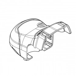 Накладка редуктора PV001G Makita оригінал 413F66-1