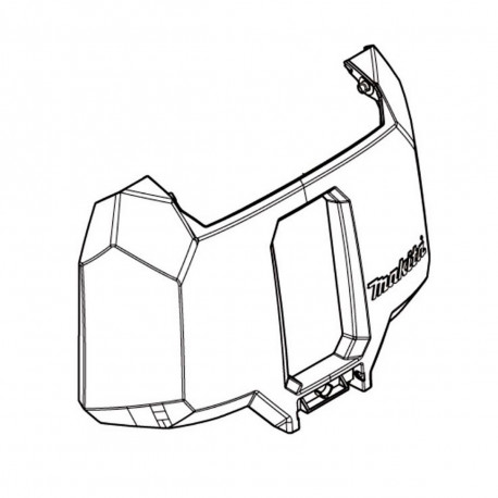 Крышка батарейного отсека VC002GL VC004GL Makita оригинал 413B29-3