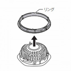 Фіксуюче кільце  DFJ206/207/304/305/405/407 Makita (Макита) оригинал 457875-2