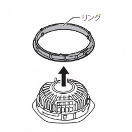 Фіксуюче кільце  DFJ206/207/304/305/405/407 Makita (Макита) оригинал 457875-2