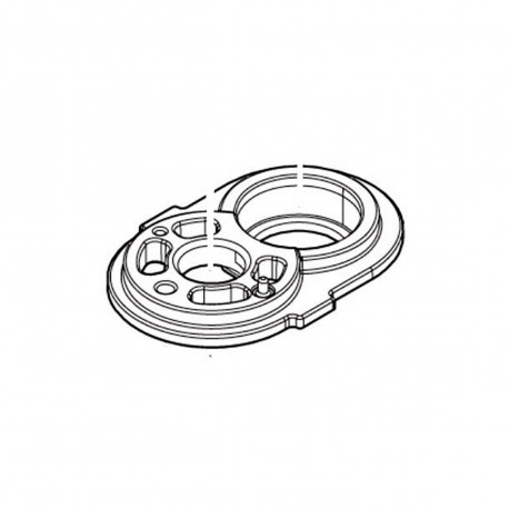 Пластина крепления двигателя DBO480/DBO481/DBO482 Makita оригинал 413619-0