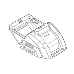 Верзний обтекатель DLM460 Makita (Макита) оригинал 458798-7