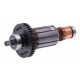 Якір акумуляторної дискової пили Makita DSS610/BSS610 (137*35 10-з прямо) оригінал 519173-3