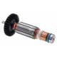 Якорь перфоратора Makita M8701 (150*31,5 втулка 8*12 5-зубов право) оригинал 513944-0