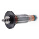 Якорь перфоратора Makita M8701 (150*31,5 втулка 8*12 5-зубов право) оригинал 513944-0