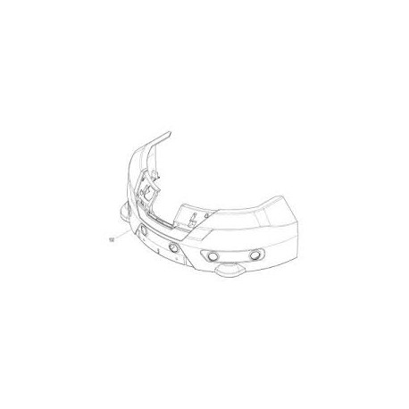 Корпус 413427-9 робота-пылесоса Makita DRC300 оригинал