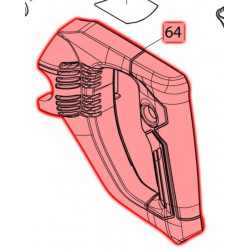 Ручка L/R MT450 Makita (Макита) оригінал 187717-3