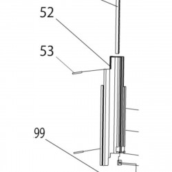 Підьомна планка LBF1200F Makita (Макита) оригінал JM21000238