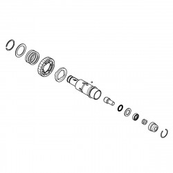 Держатель инструмента DHR182 Makita (Макита) оригинал 136041-1