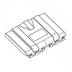 REAR FLAP DLM460 Makita (Макита) оригинал DA00001252