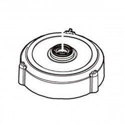 Корпус двигателя верхней DLM530 DLM532 DLM533 DLM462 Makita оригинал 319869-4