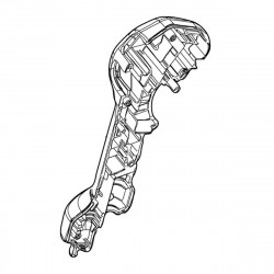 Рукоятка DUR369A AT3726A Makita оригінал 183L61-8