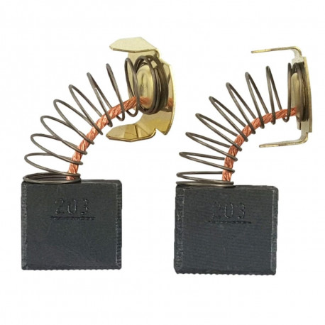 Вугільні щітки (комплект 2 шт.) CB-203 Makita (Макита) оригінал 191953-5