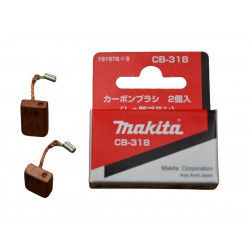 Вугільні щітки CB-318 (CB310) (комплект з 2 шт.) Makita (Макита) оригінал 191978-9