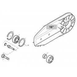 Різальна насадка, чорна Makita (Макита) оригінал 326211740