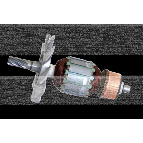 Якір перфоратора Makita HR3850K, HR3850, HR3850B оригінал 514773-4