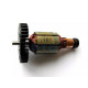 Якорь шлифмашины прямой аккумуляторной Makita BGD800 оригинал 619284-5
