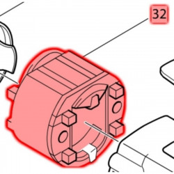 Статор 220-240V Makita (Макита) оригинал 633473-8