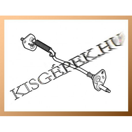 Вісь переднього колеса ELM4600/PLM Makita (Макита) оригінал 664000141