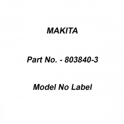 Наклейка (модель) Makita (Макита) оригінал 803840-3