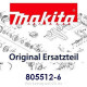 Этикетка с номером модели HR4002 Makita (Макита) оригинал 805512-6