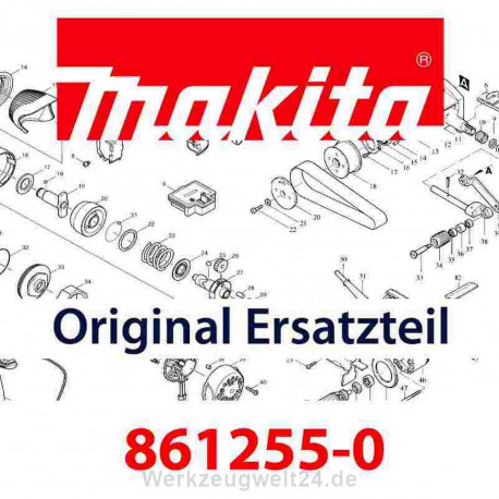 Фірмова табличка з основними характеристиками 95 Makita (Макита) оригінал 861255-0