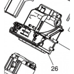 Корпус двигателя LS1019 Makita (Макита) оригинал 144533-6