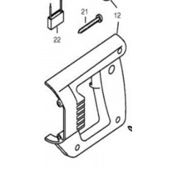 Комплект корпуса ручки Makita (Макита) оригинал EE73421261