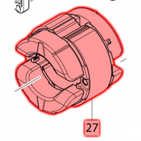 Статор 240V UB1103 Makita (Макита) оригинал 599047-4