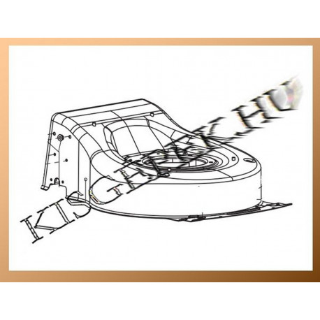 Makita оригинал 671001178 Дека ELM4110