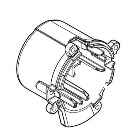 Makita оригинал 413J72-0 Корпус редуктора DUC357