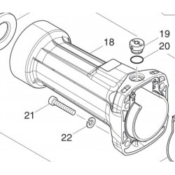 Циліндр HM1802 HM1812 Makita (Макита) оригінал 319218-5