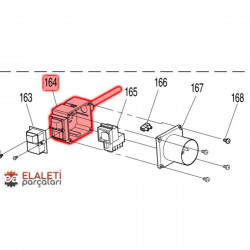 Нижній кожух Makita (Макита) оригінал JM27100136