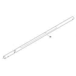 Трубка O DUR368A DUR368L Makita оригінал 140L89-9