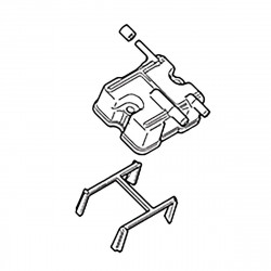 Крышка клапанов ц сборе Makita (Макита) оригинал 140898-4