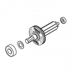Ротор DLW140 Makita (Макита) оригинал 519537-1