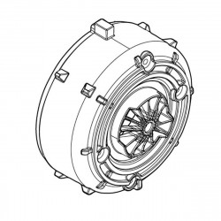 Крышка двигателя F Makita оригинал 413645-9