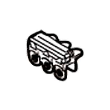 Контактный блок Makita оригинал 632T09-0