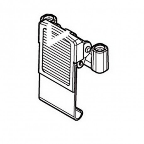 Корпус внутрішній кришки VC001GL VC003GL VC004GL VC005GL Makita оригінал 413B33-2