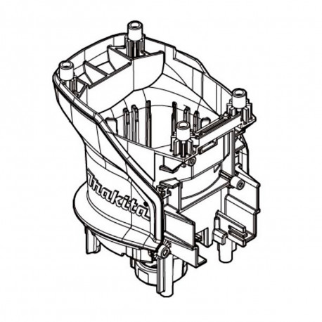 Корпус мотора HR3001C Makita оригинал 459160-9